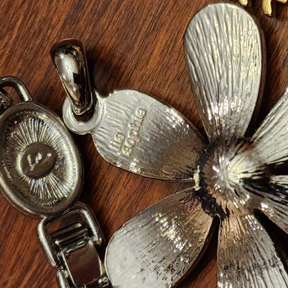 MONET, Lia Sophia, LC Lauren Conrad bracelet‎ and pendant lot - Picture 8 of 9